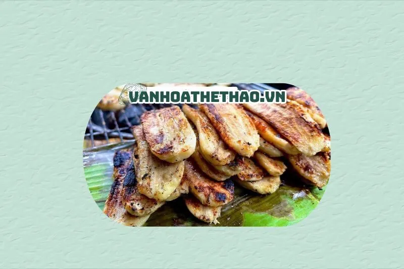 Chè chuối nướng bà Năm