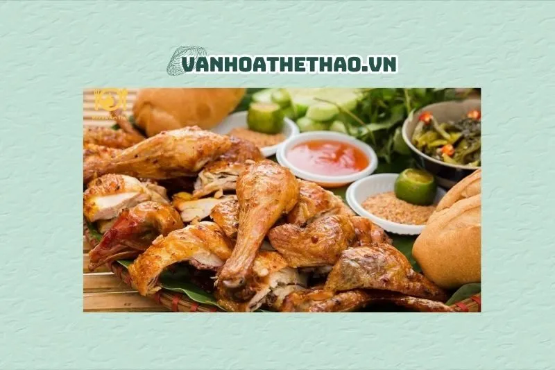 Gà Ta Nướng Cường Mập