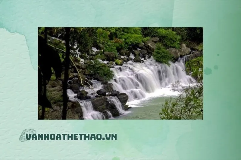 Cảnh quan và hoạt động check-in sống ảo tại Thác Krông Kmar Đắk Lắk